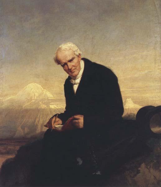 Frederic E.Church Baron Alexander von Humboldt oil painting image